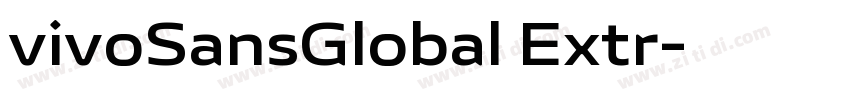 vivoSansGlobal Extr字体转换 vivoSansGlobal Extr字体转换